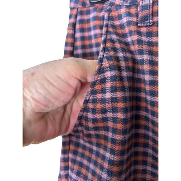 Volcom Plaid Pants Straight Leg Size 27(Small) - Picture 3 of 7